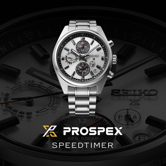 Seiko Prospex Speedtimer GPS Solar Dual-Time Chronograph