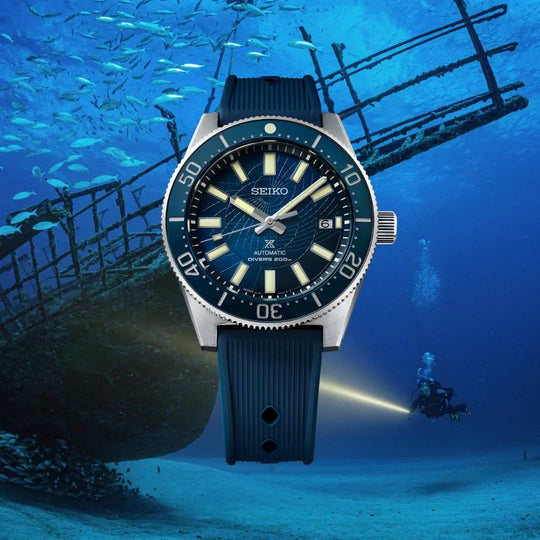 Underwater research inspires a modern re-interpretation of a landmark diver’s watch - the SLA065J1.