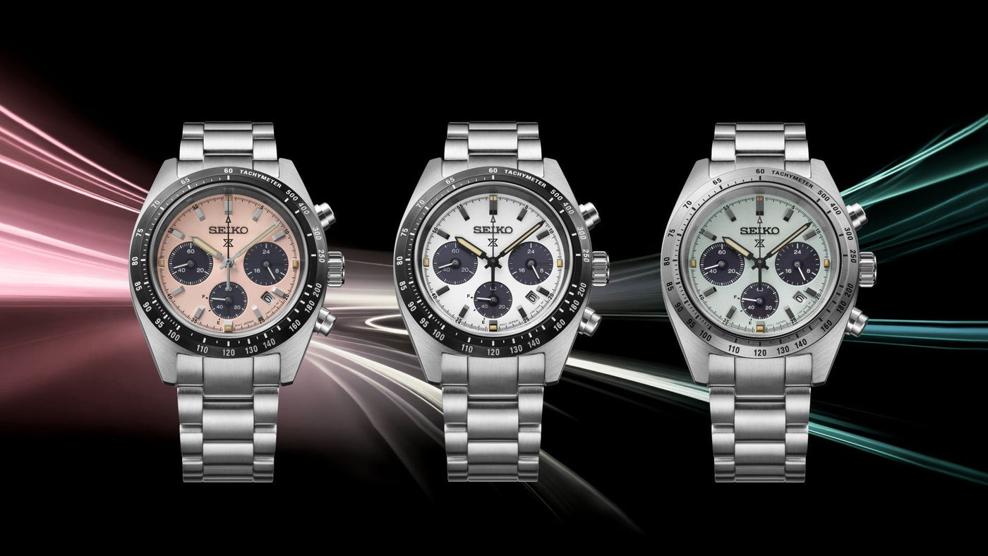 Prospex Speedtimer "Youngtimer" Collection: SSC961P1, SSC963P1, SSC965P1