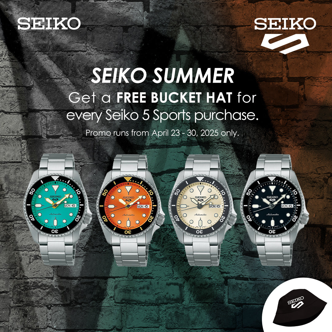 Upgrade Your Summer Style with Seiko 5 Sports!