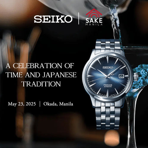 Seiko at Sake Manila 2025: A Celebration of Japanese Craftsmanship, Culture, And Time&nbsp;
