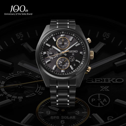 Seiko Brand 100th Anniversary Speedtimer GPS Solar