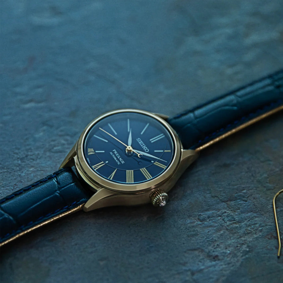 Presage SPB236J1 Enamel Dial Limited Edition (Side View)