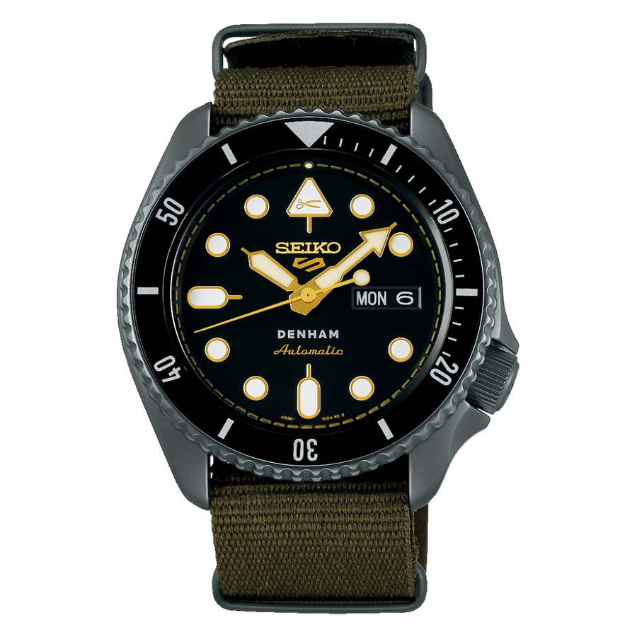 Seiko 5 Sports SRPL37K1 DENHAM Limited Edition [PRE-ORDER]