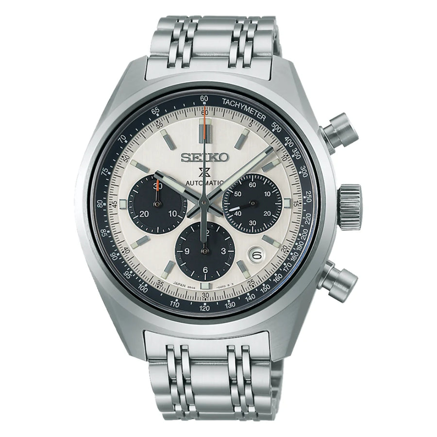Seiko Prospex Panda SRQ047J1 Watch (front view)