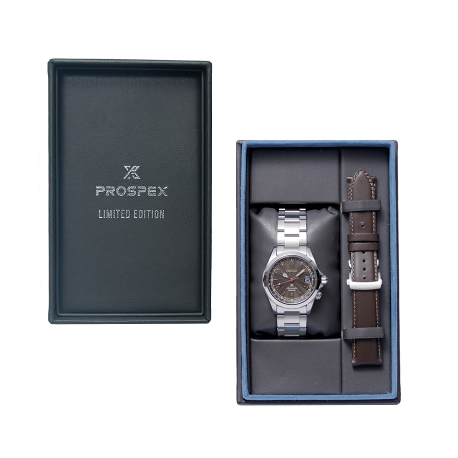 Seiko Prospex Alpinist Whiskered Pitta SPB491J1 Limited Edition Watch (box with leather strap)