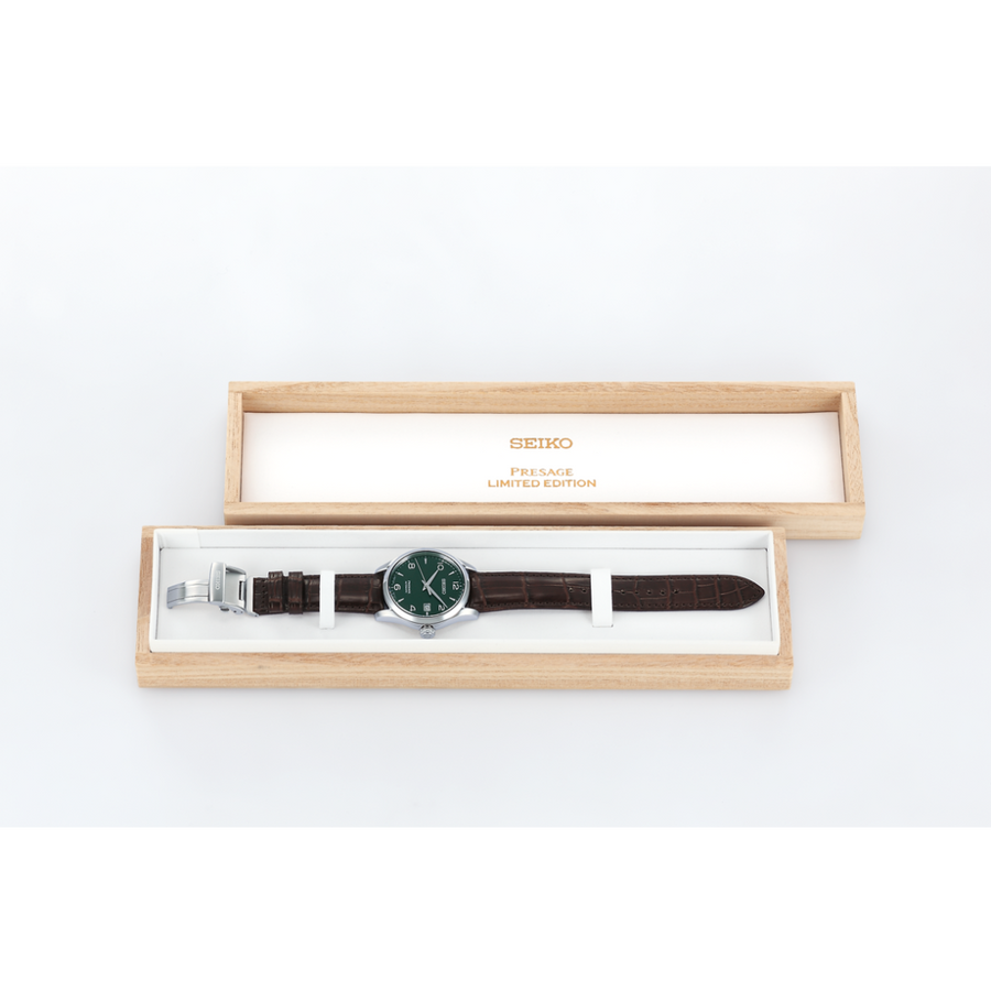 Seiko Presage SPB111J1 Green Enamel Limited Edition Seiko Philippines Official Store